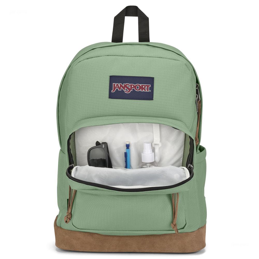 Sac à Dos Scolaire JanSport Right Pack Vert | NIY-07371519